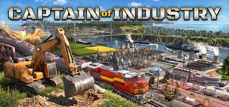 Captain of Industry — Steam PC game cover art