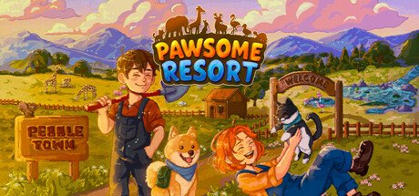 Pawsome Resort — Steam PC game cover art