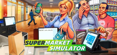 Supermarket Simulator — Steam PC game cover art
